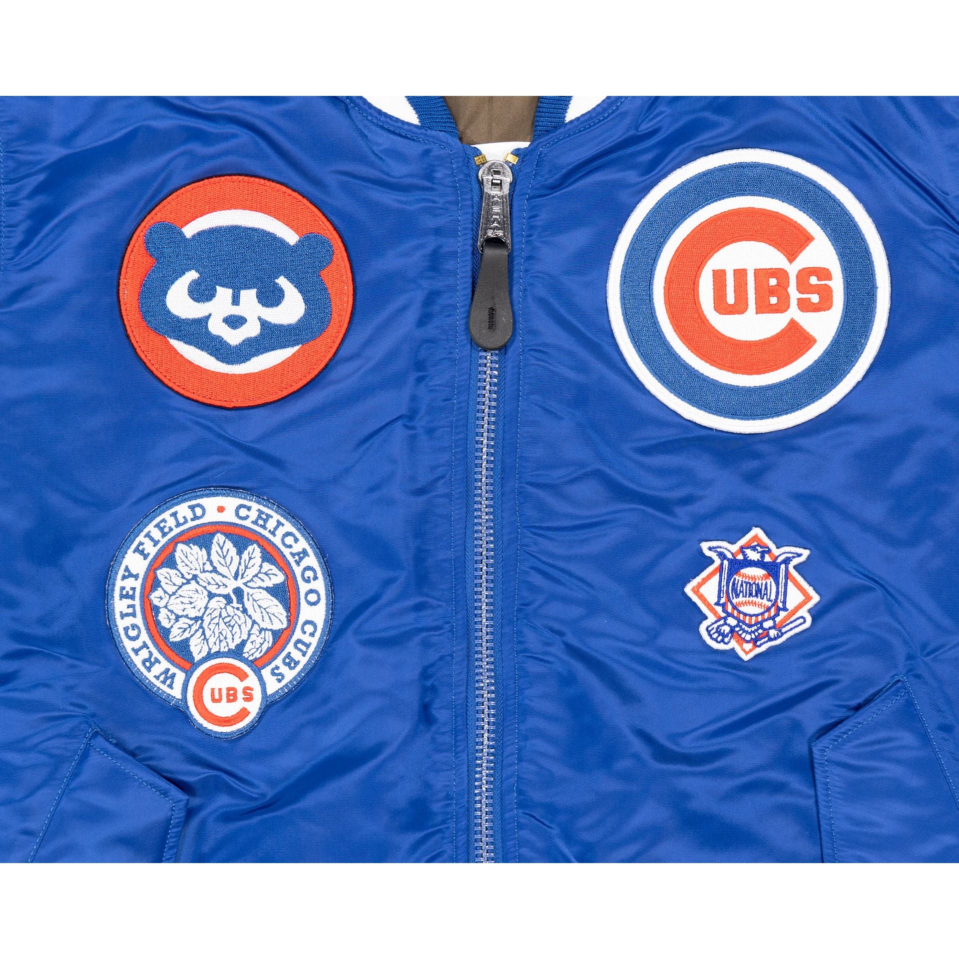 Alpha Industries X Chicago Cubs MA-1 Bomber Jacket - Image 3