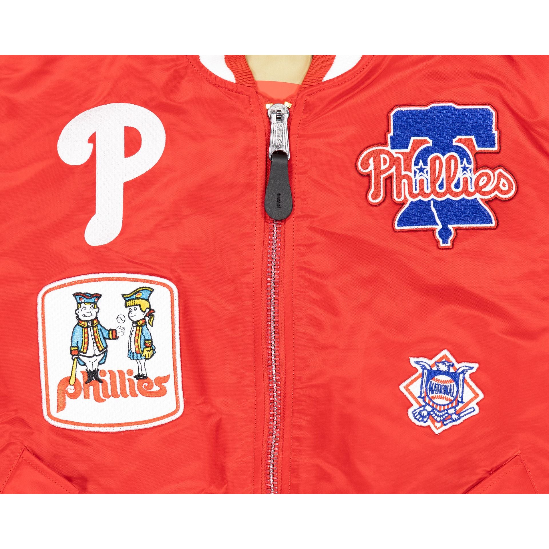 Alpha Industries X Philadelphia Phillies MA-1 Bomber Jacket - Image 3
