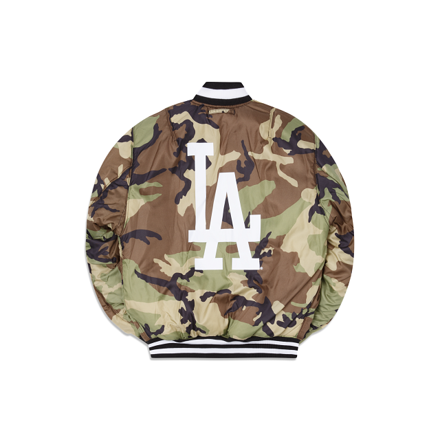 Alpha Industries X Los Angeles Dodgers MA-1 Bomber Jacket - Image 7