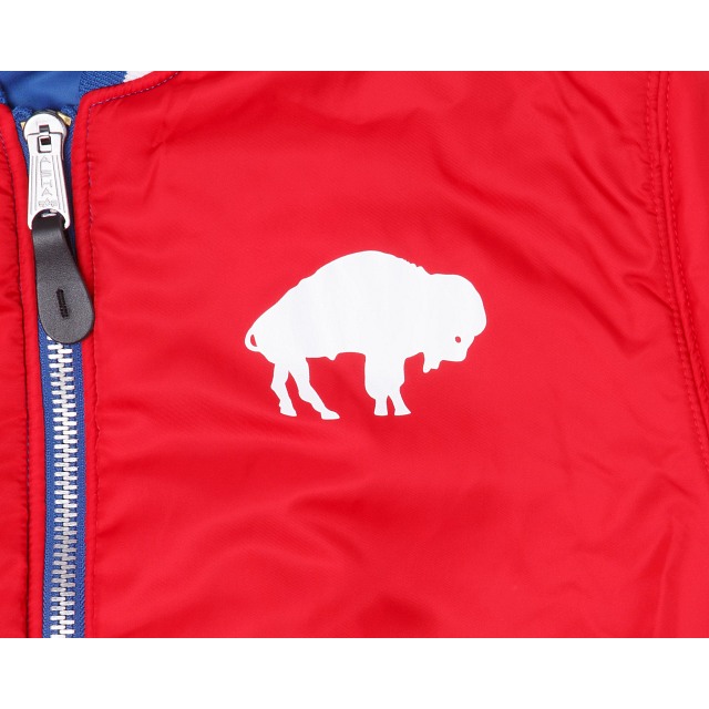 Alpha Industries X Buffalo Bills Alt MA-1 Bomber Jacket - Image 8