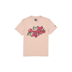 Pericos de Puebla Pale Pink Floral T-Shirt