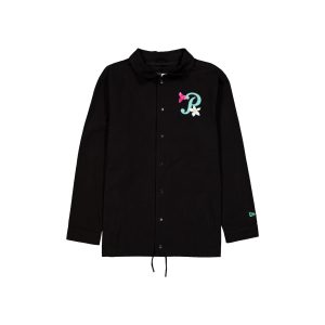 Pericos de Puebla Black Floral Jacket