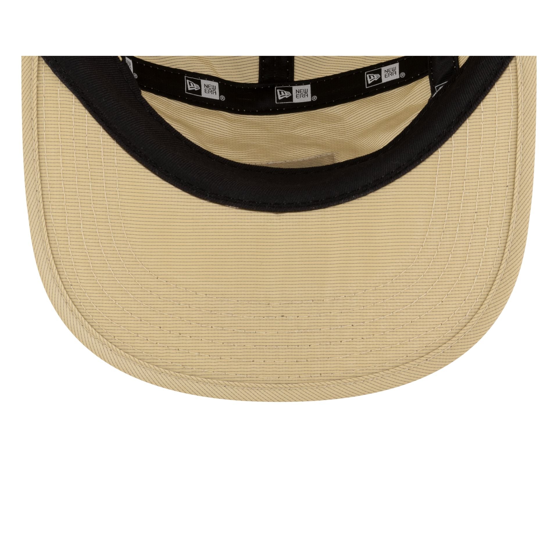 New Era Cap Beige Nylon Camper Strapback Hat - Image 7