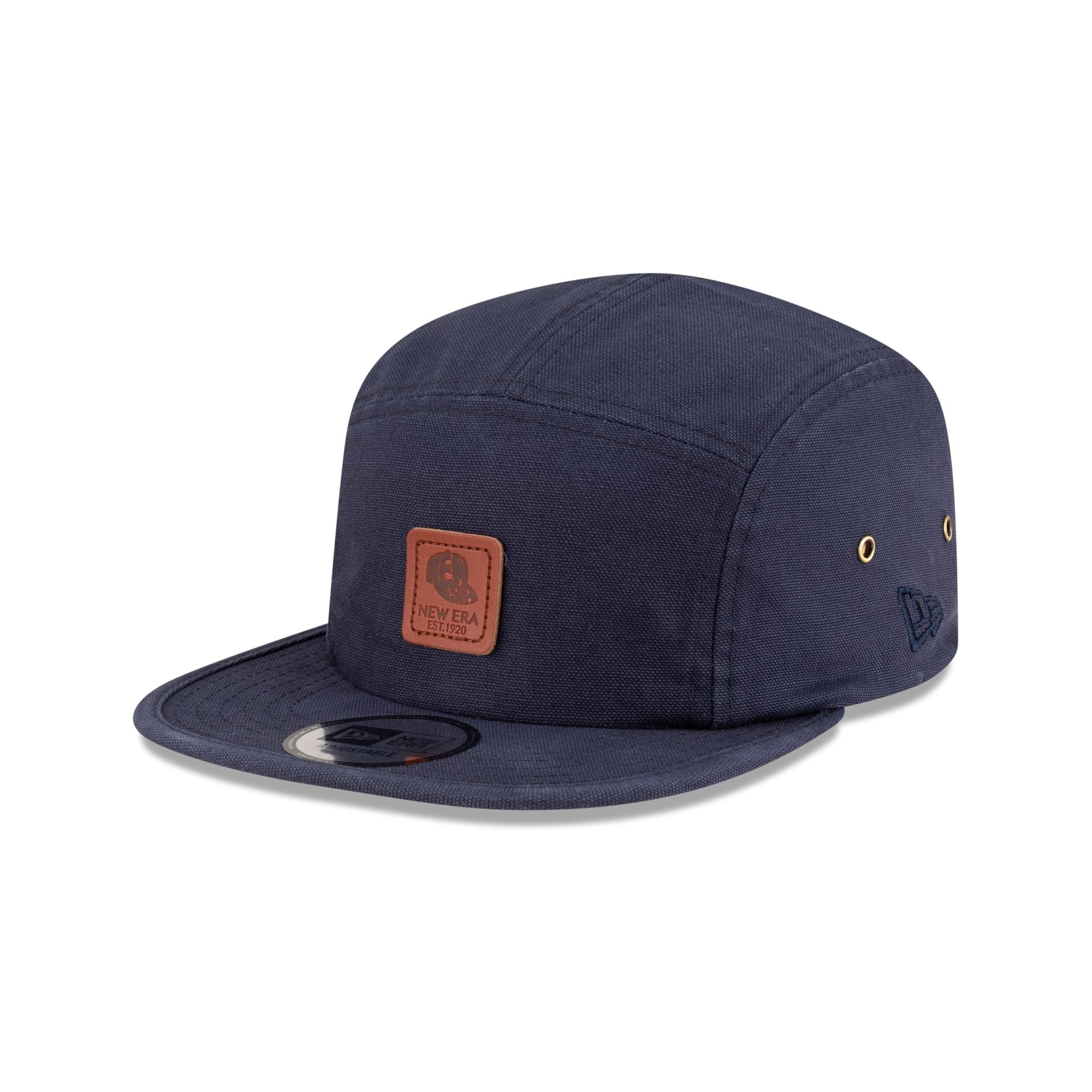 New Era Cap Navy Duck Canvas Camper Strapback Hat