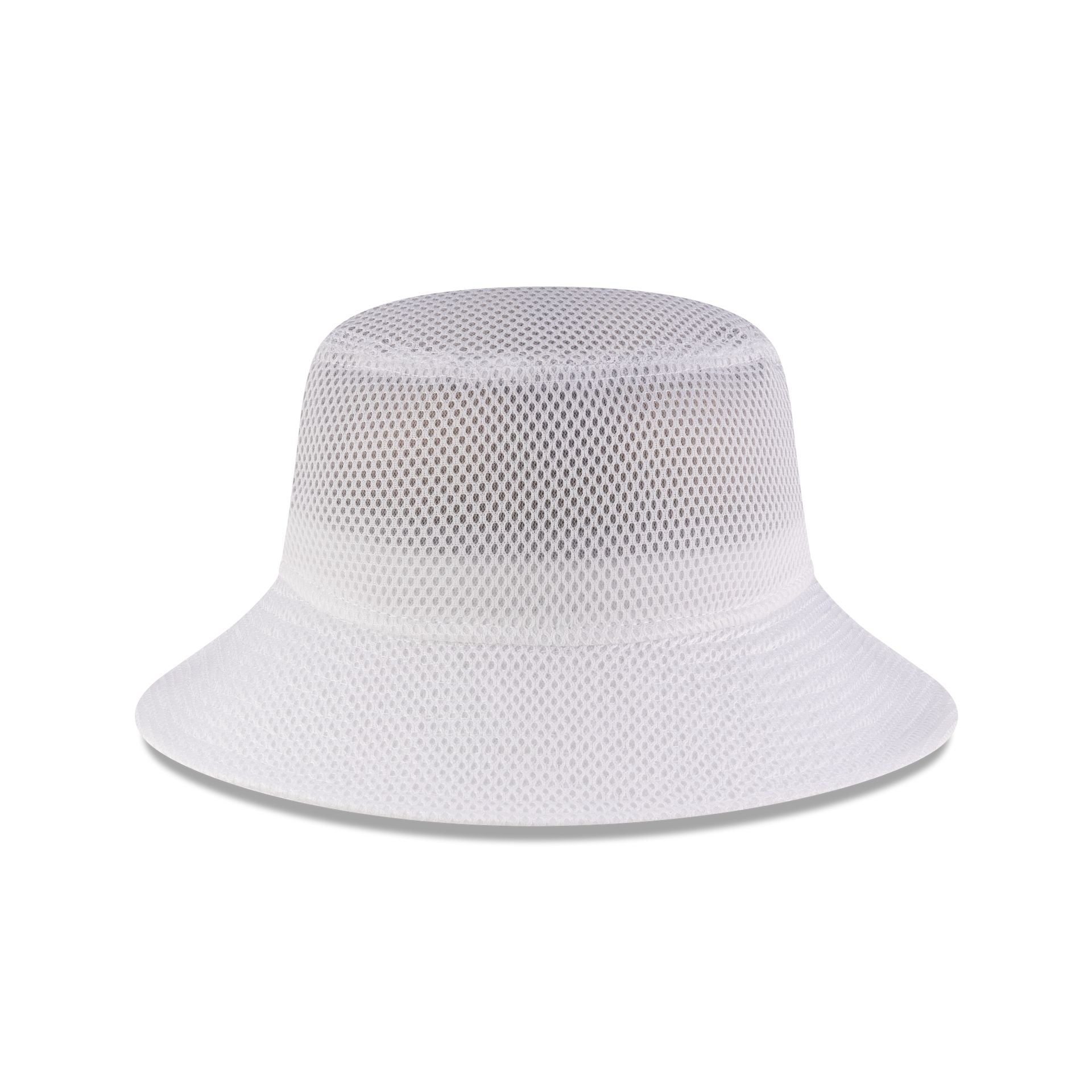 New Era Cap Air Mesh White Bucket Hat - Image 2