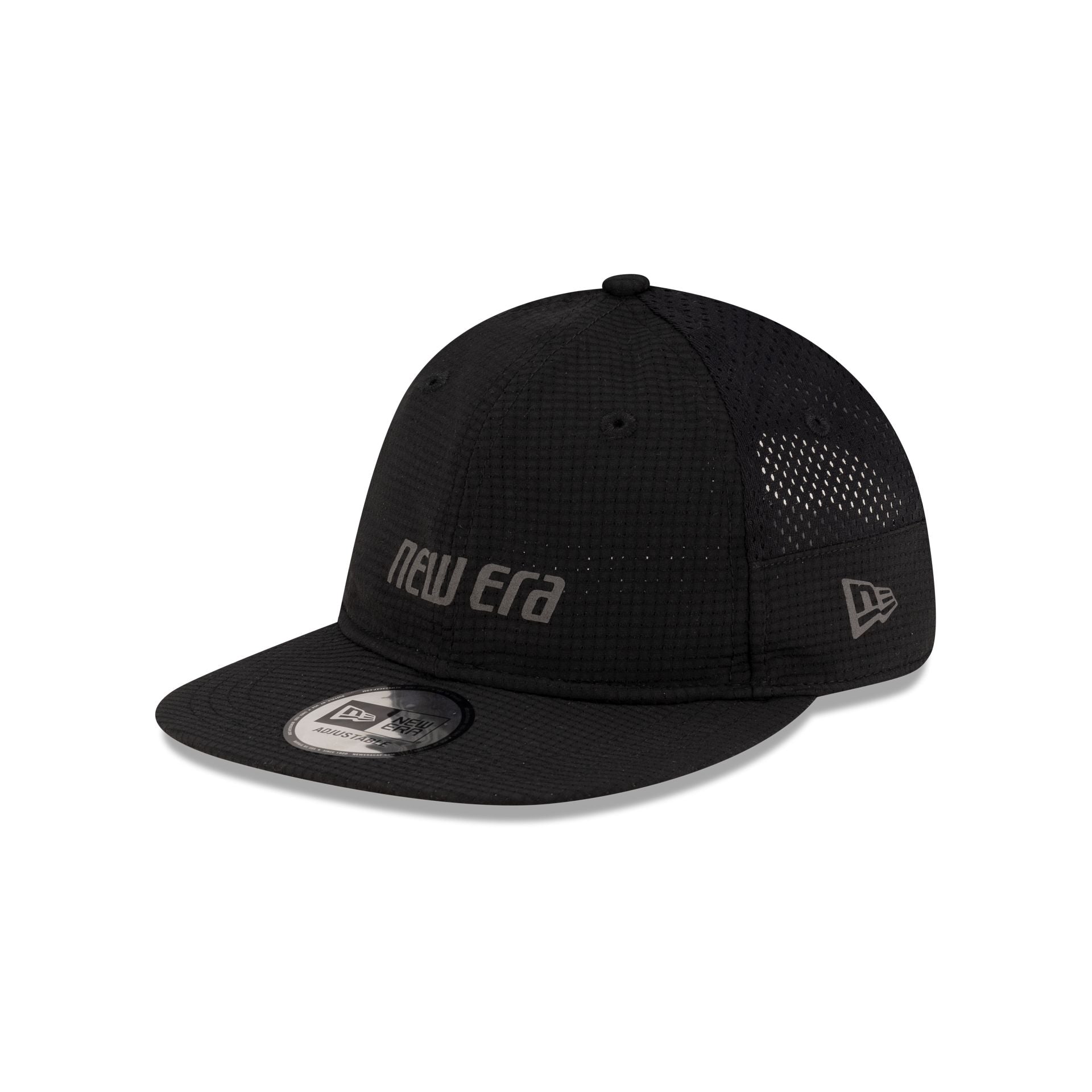 New Era Cap Dual Mesh Black 9FORTY Strapback Hat