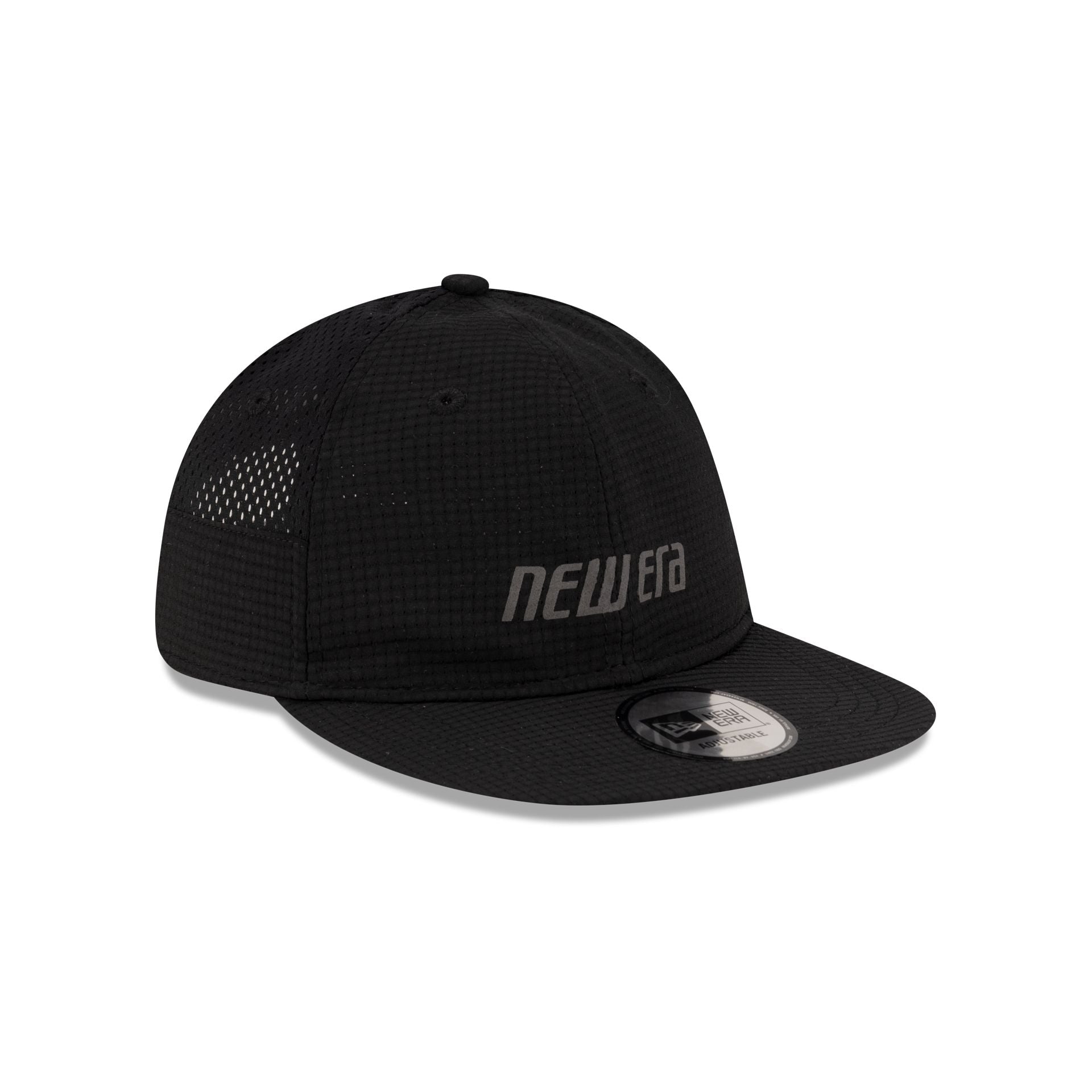 New Era Cap Dual Mesh Black 9FORTY Strapback Hat - Image 3