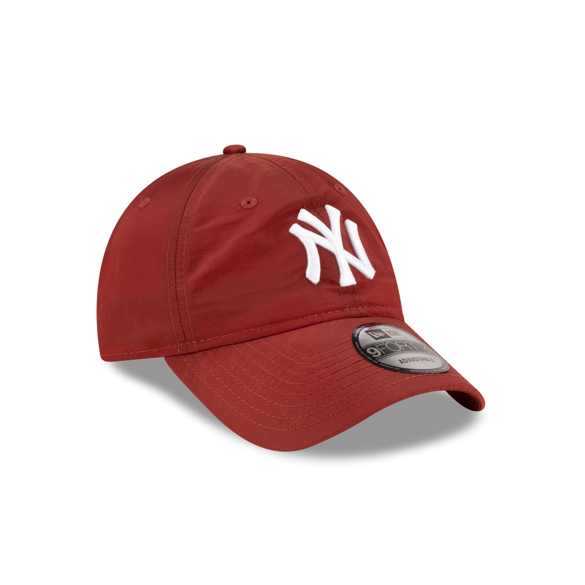 New York Yankees Red Nylon 9FORTY Adjustable Hat - Image 3