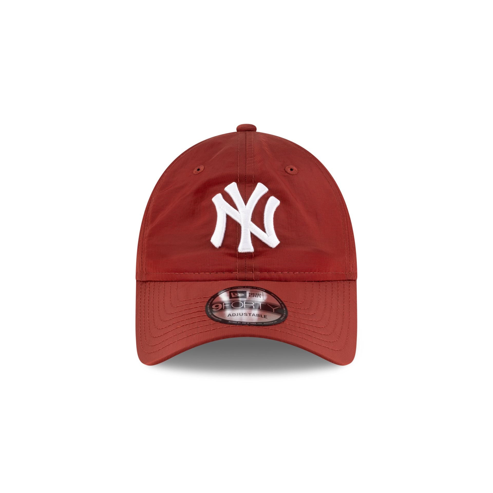New York Yankees Red Nylon 9FORTY Adjustable Hat - Image 2