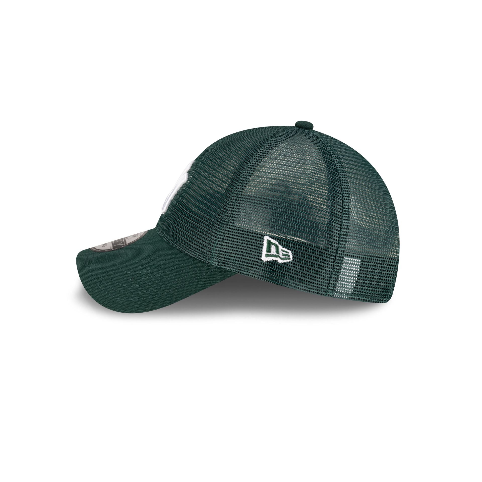 New York Yankees Dark Green Mesh 9FORTY Snapback Hat - Image 5
