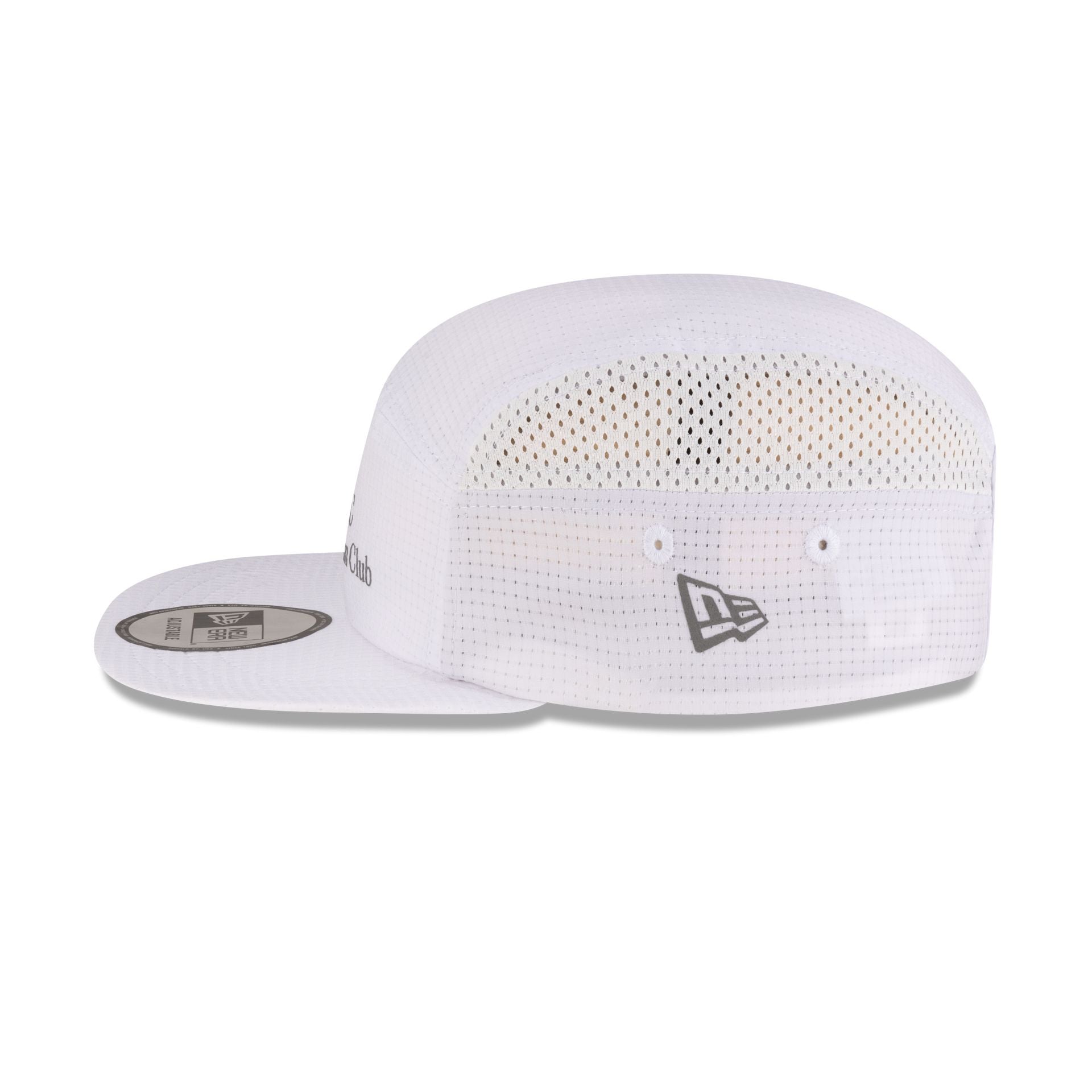 New Era Cap Run Club White Camper Strapback Hat - Image 4