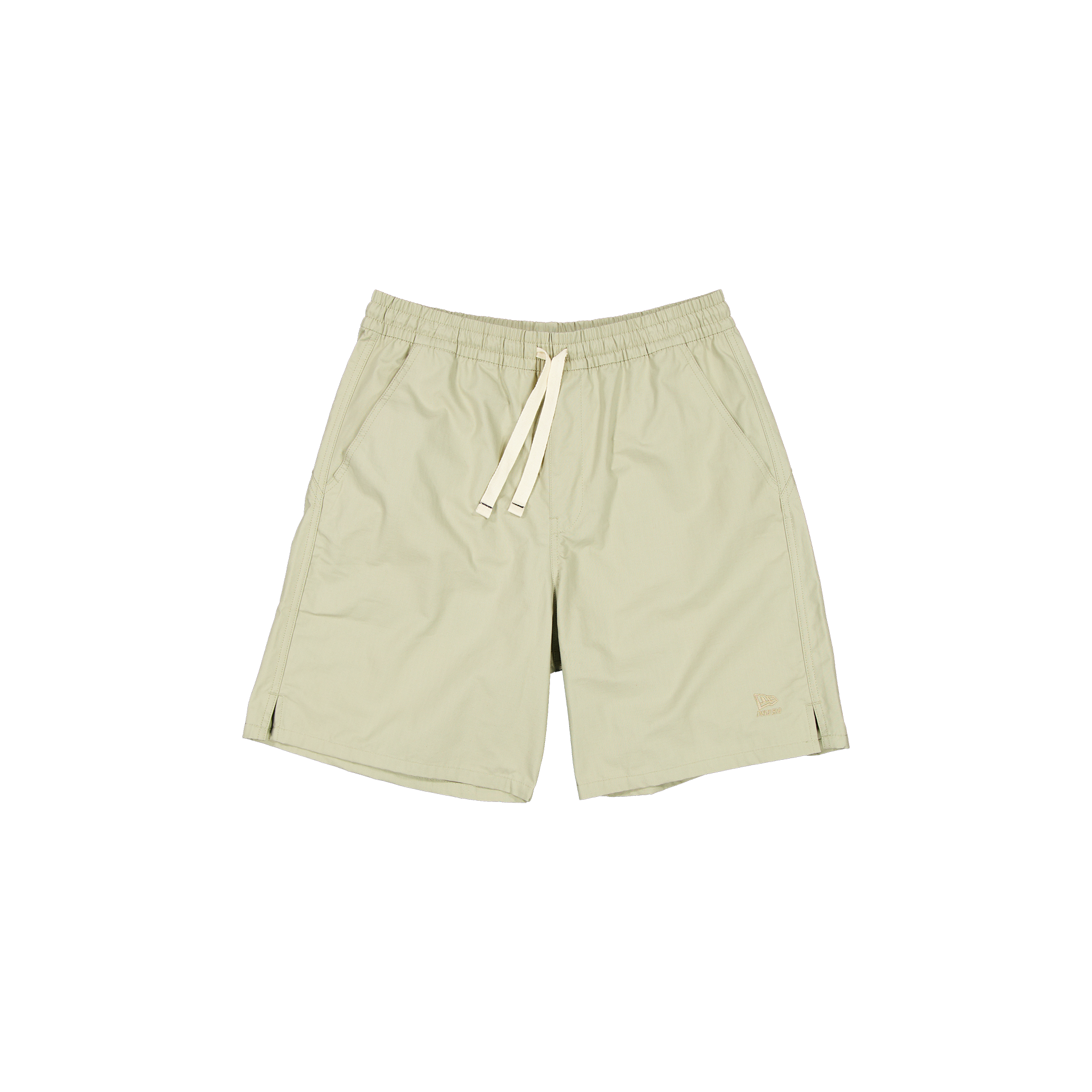 New Era Branded Loose Military Abbey Stone Shorts