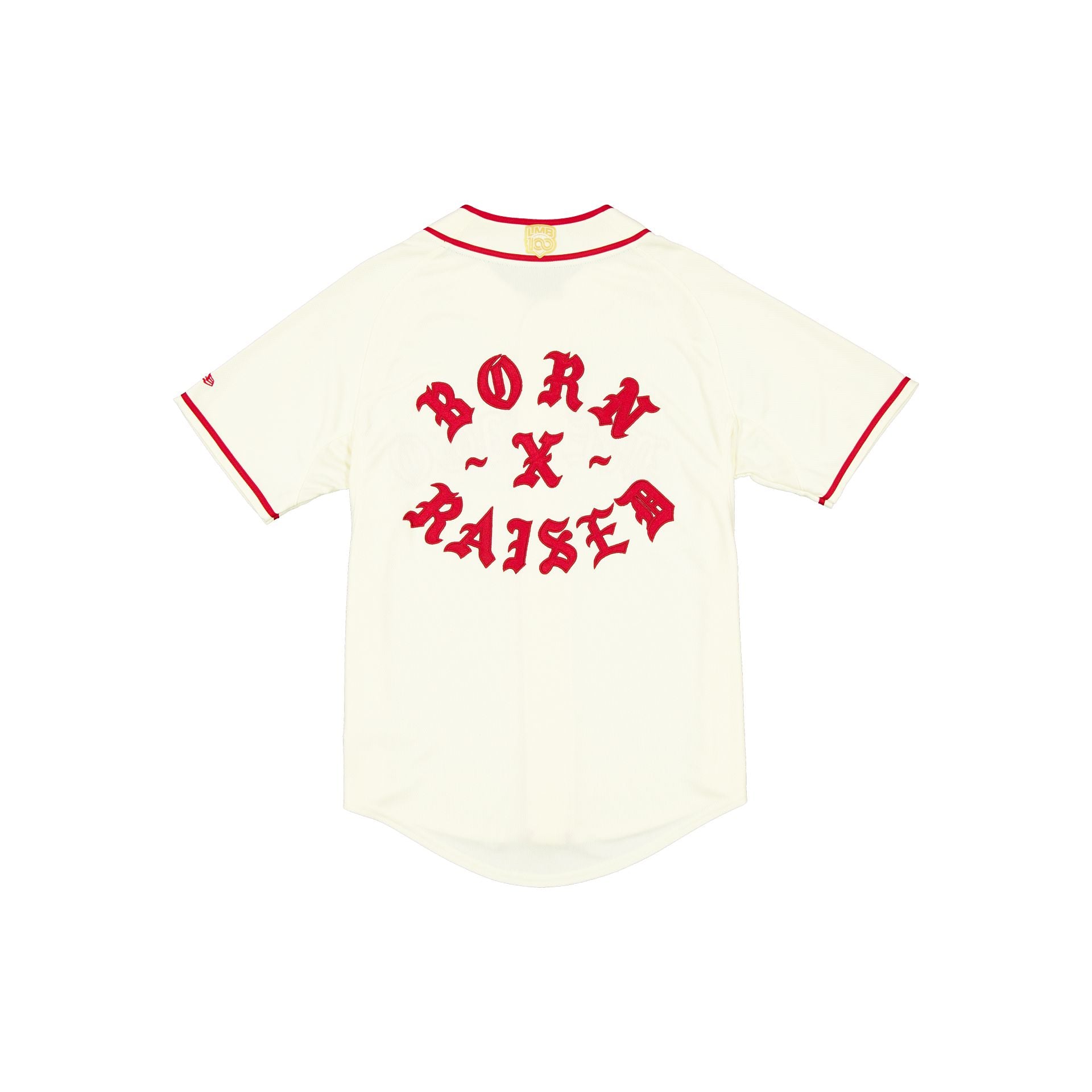 Born x Raised x Diablos Rojos del México Chrome White Jersey - Image 2