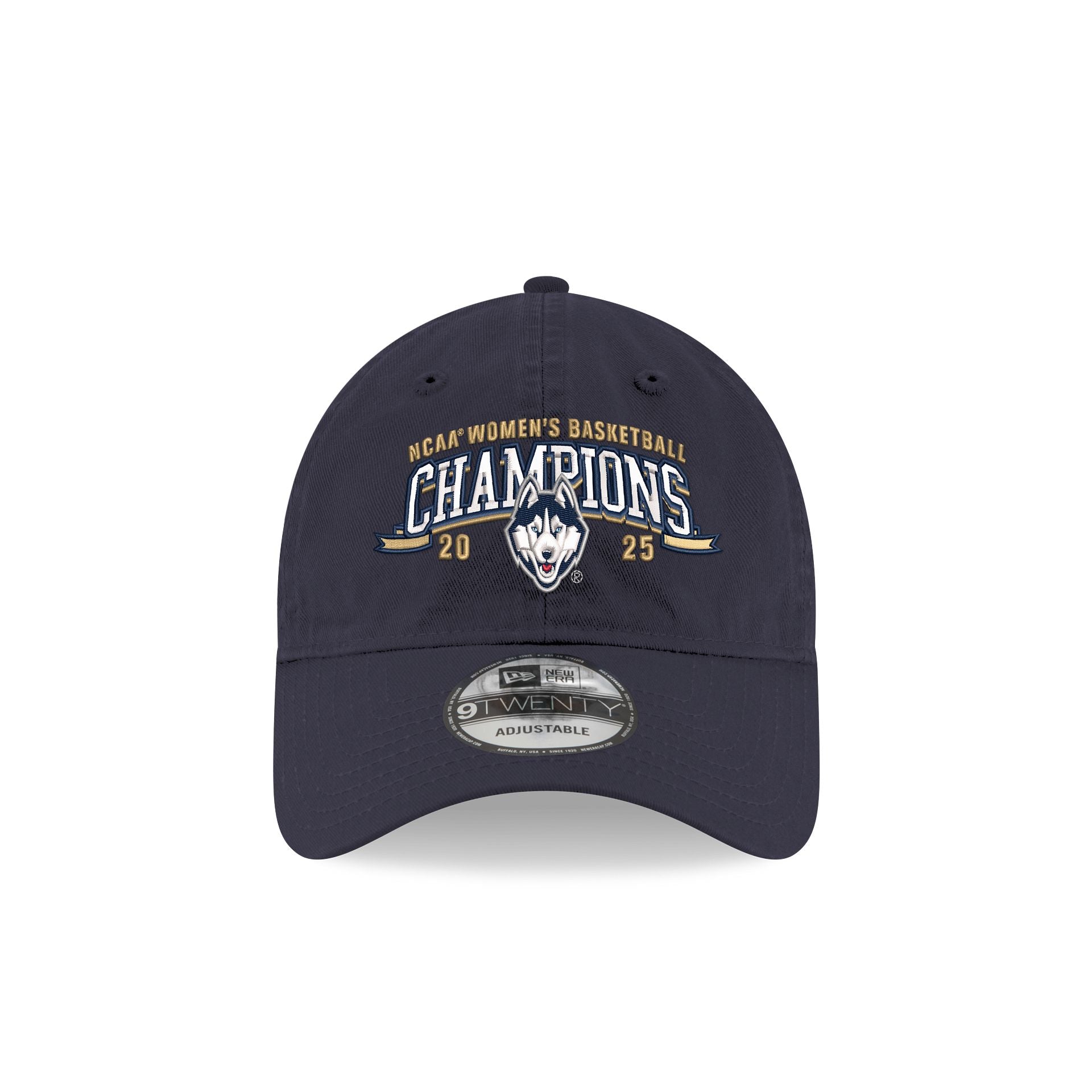 Connecticut Huskies 2025 NCAA Women's Division I Champions 9TWENTY Adjustable Hat - Image 2