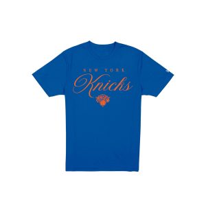 New York Knicks 2025 NBA Playoff Blue T-Shirt
