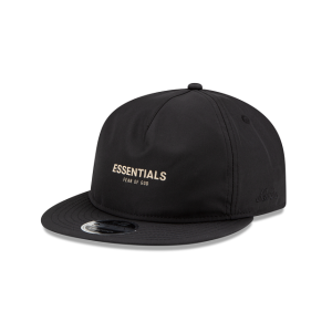 Fear Of God Essentials Retro Crown Black 9FIFTY Strapback Hat