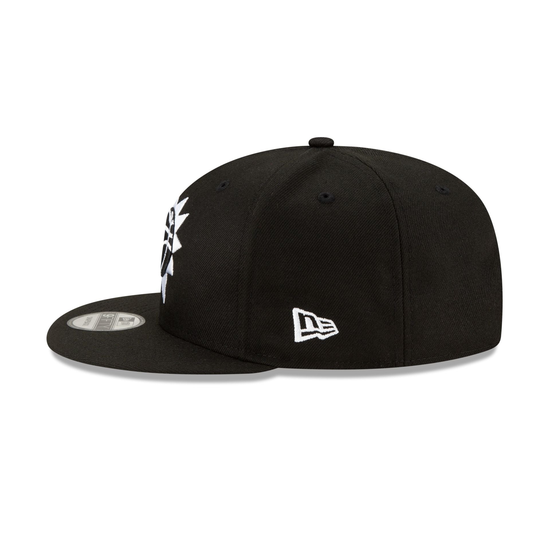 Phoenix Suns Basic Black & White 9FIFTY Snapback Hat - Image 4