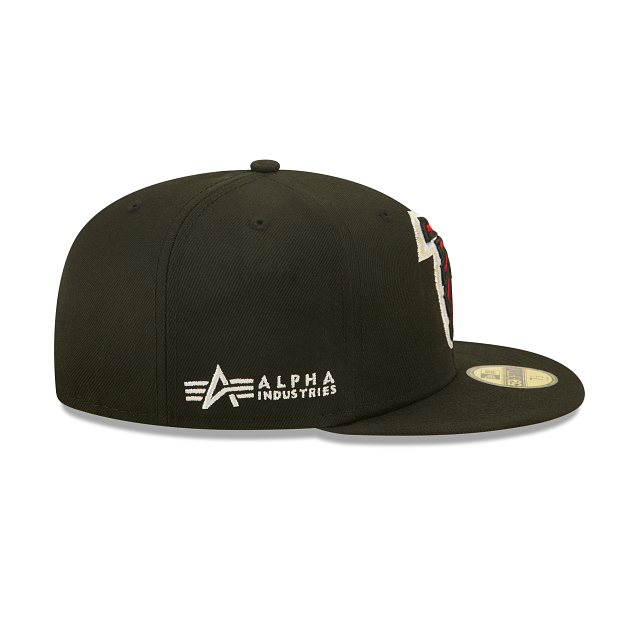 Alpha Industries X Atlanta Falcons 59FIFTY Fitted Hat - Image 5