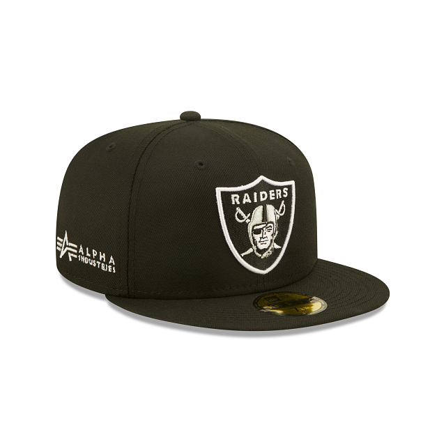 Alpha Industries X Las Vegas Raiders 59FIFTY Fitted Hat - Image 3