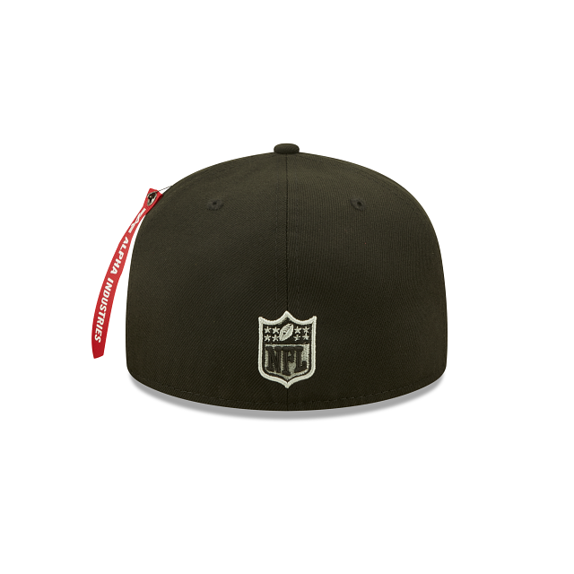 Alpha Industries X Las Vegas Raiders 59FIFTY Fitted Hat - Image 6