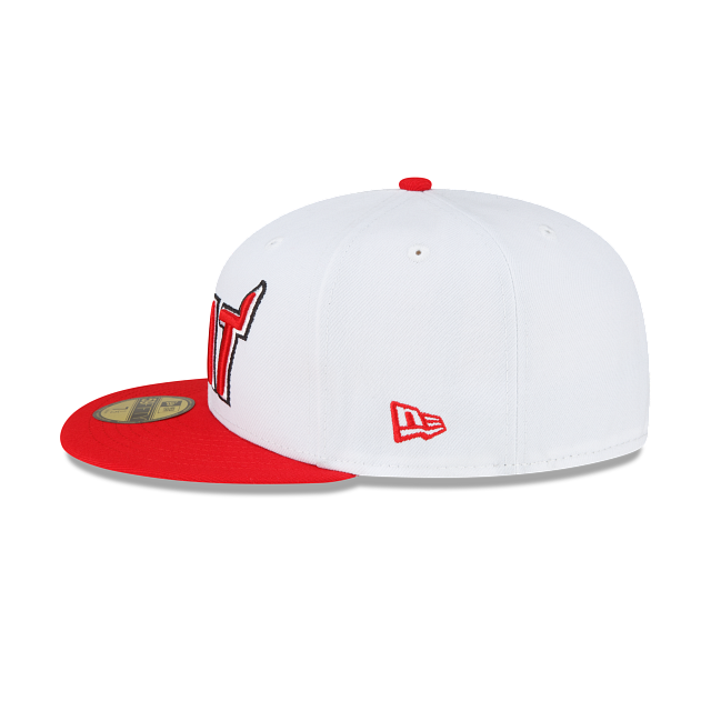 Miami Heat Classic Edition 59FIFTY Fitted Hat - Image 5