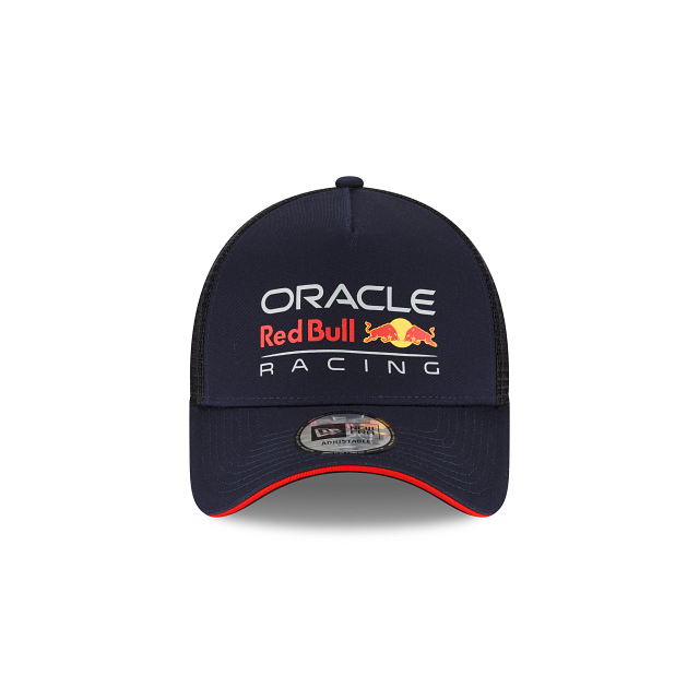 Oracle Red Bull Racing Essential Blue A-Frame Trucker Hat - Image 2