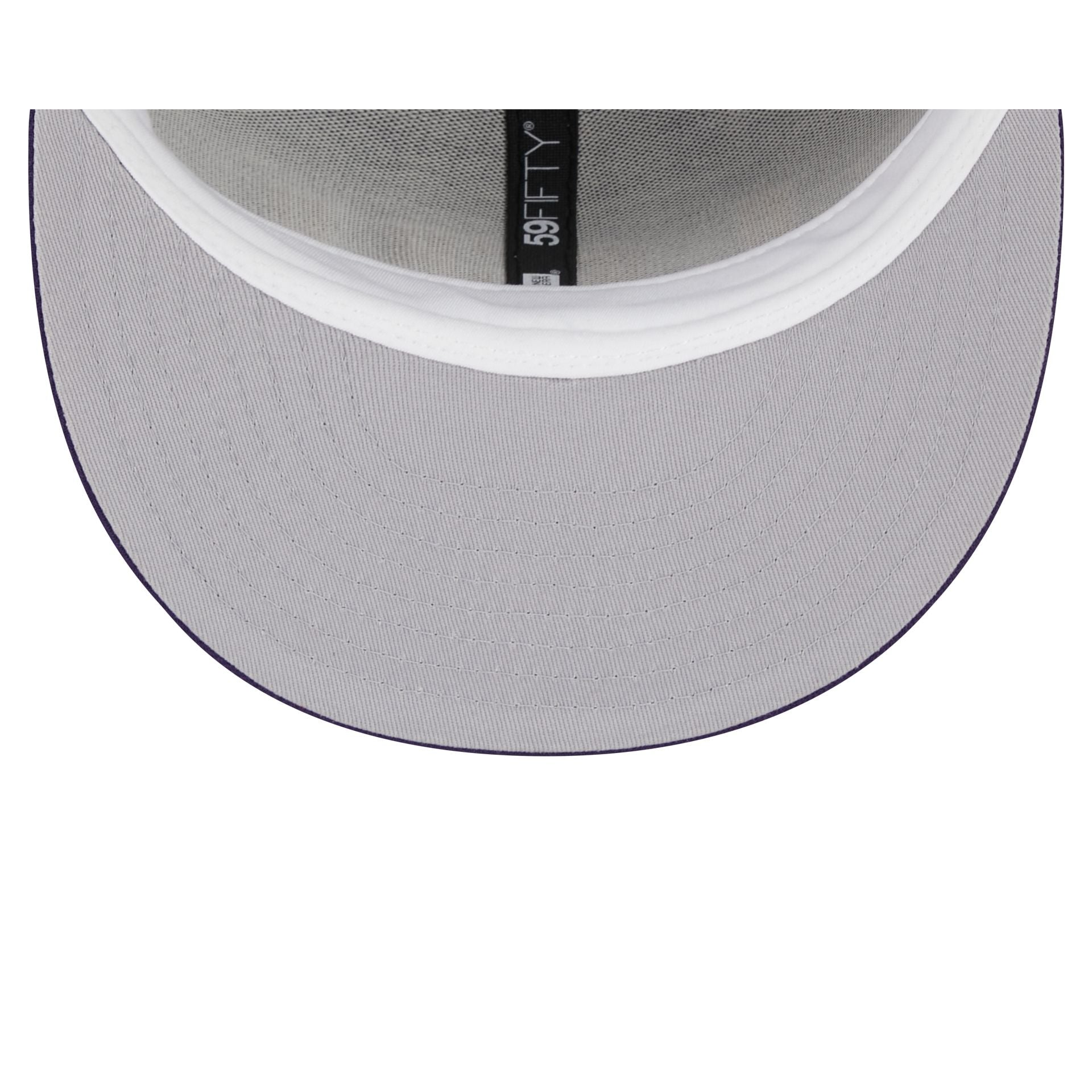 LSU Tigers Purple 59FIFTY Fitted Hat - Image 7