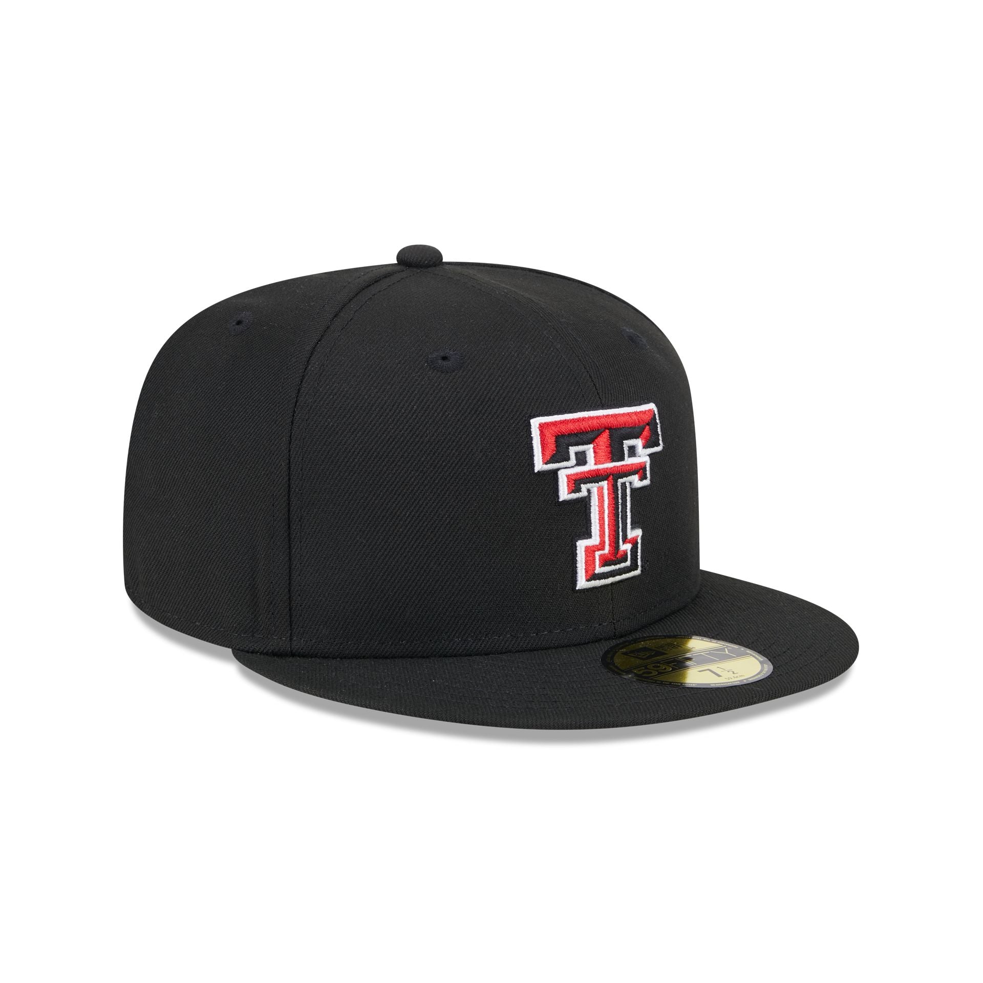 Texas Tech Red Raiders Black 59FIFTY Fitted Hat - Image 3