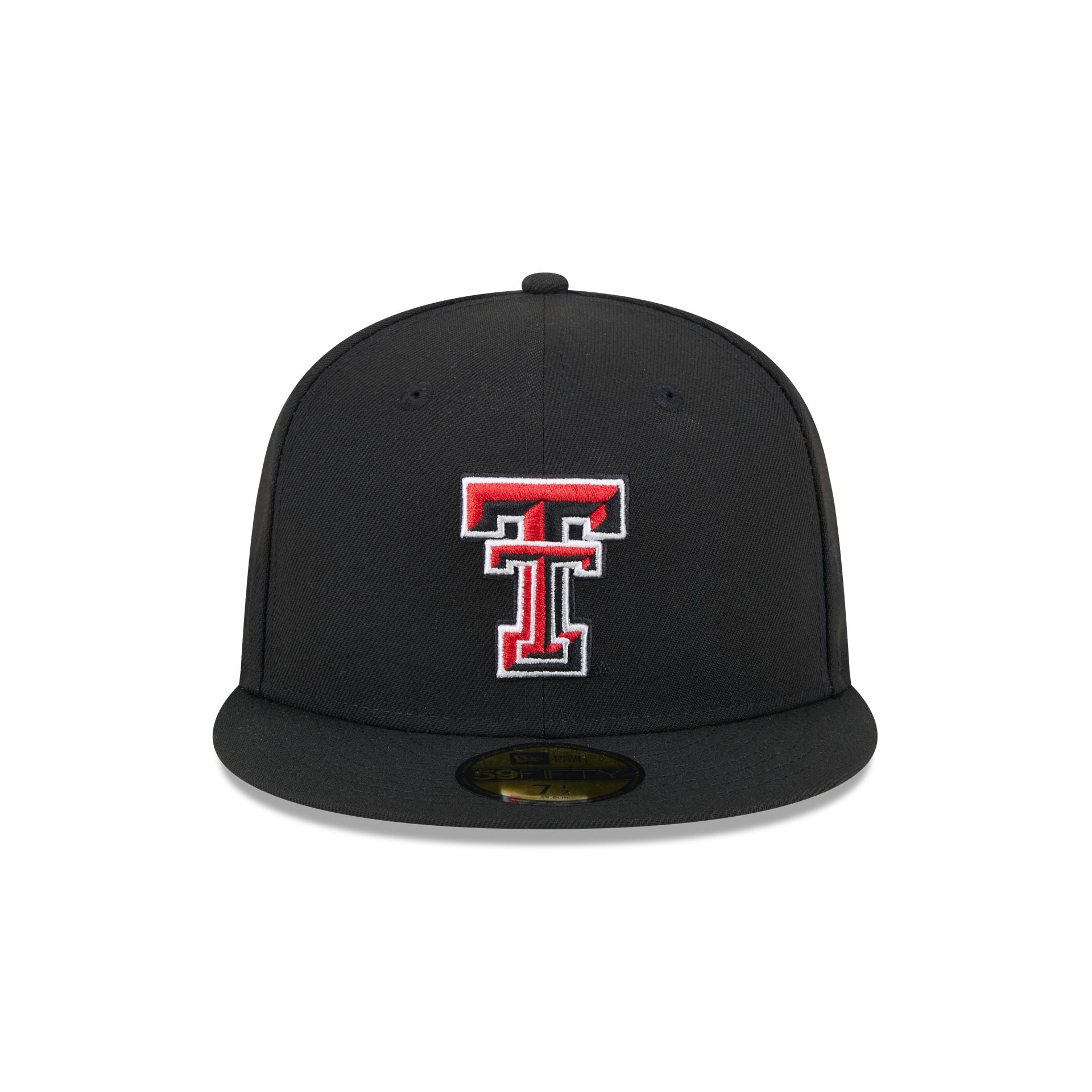 Texas Tech Red Raiders Black 59FIFTY Fitted Hat - Image 2