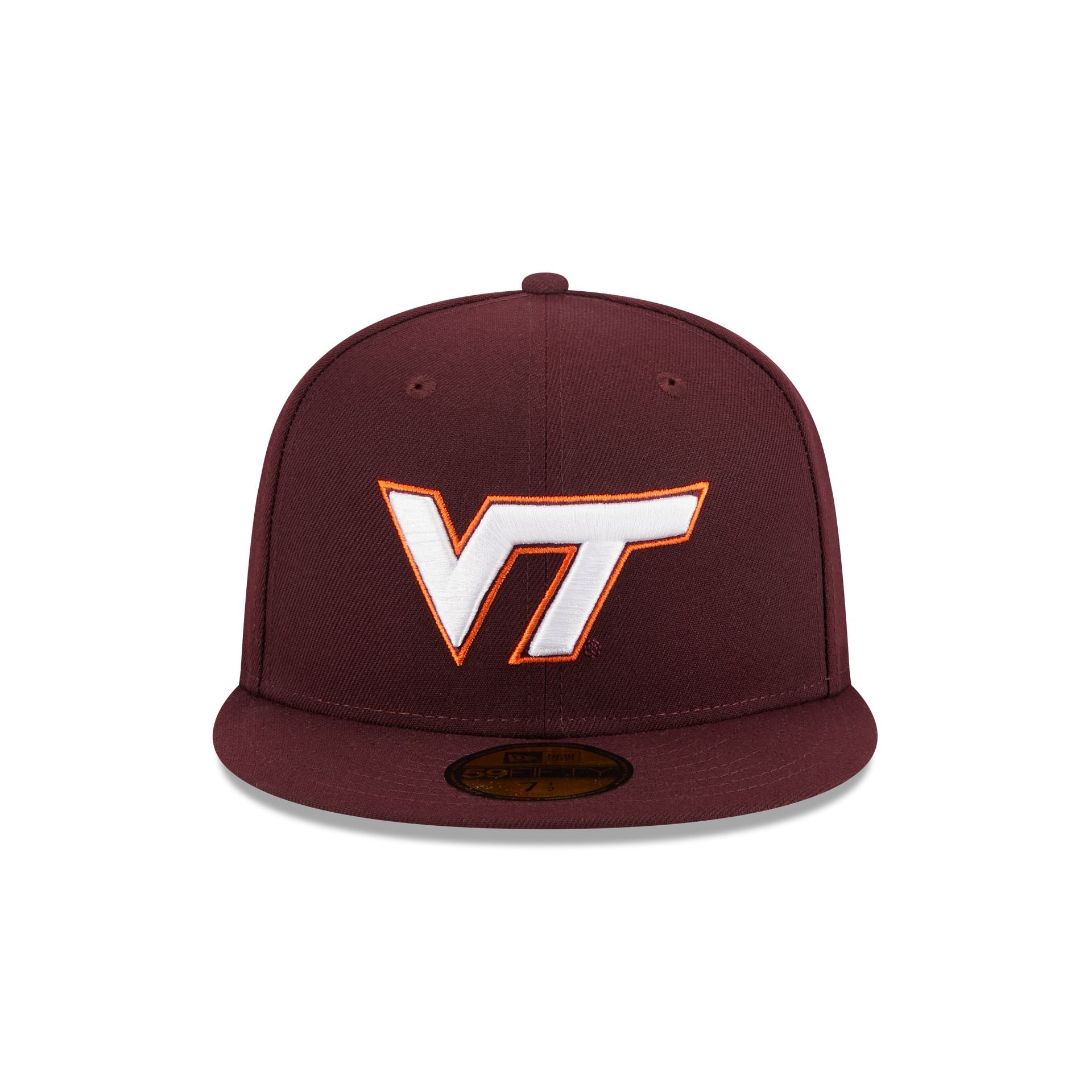 Virginia Tech Hokies Maroon 59FIFTY Fitted Hat - Image 2