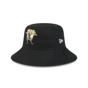 SpongeBob SquarePants Black Bucket Hat Hat