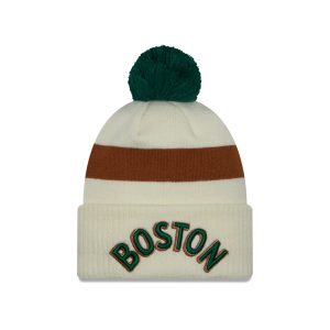 Boston Celtics 2023 City Edition Pom Knit Hat