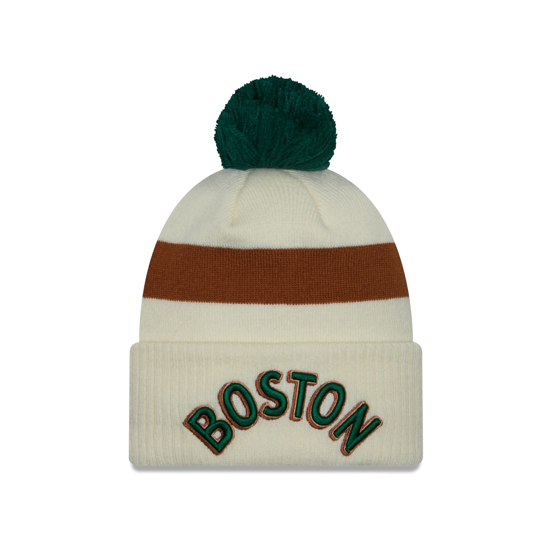 Boston Celtics 2023 City Edition Pom Knit Hat