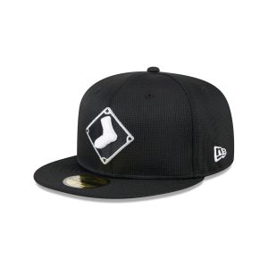 Chicago White Sox 2025 Batting Practice Black 59FIFTY Fitted