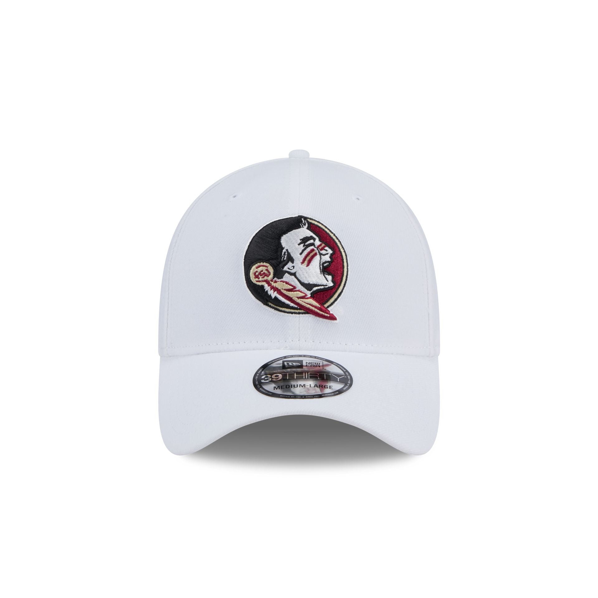 Florida State Seminoles Chrome 39THIRTY Stretch Fit Hat - Image 2