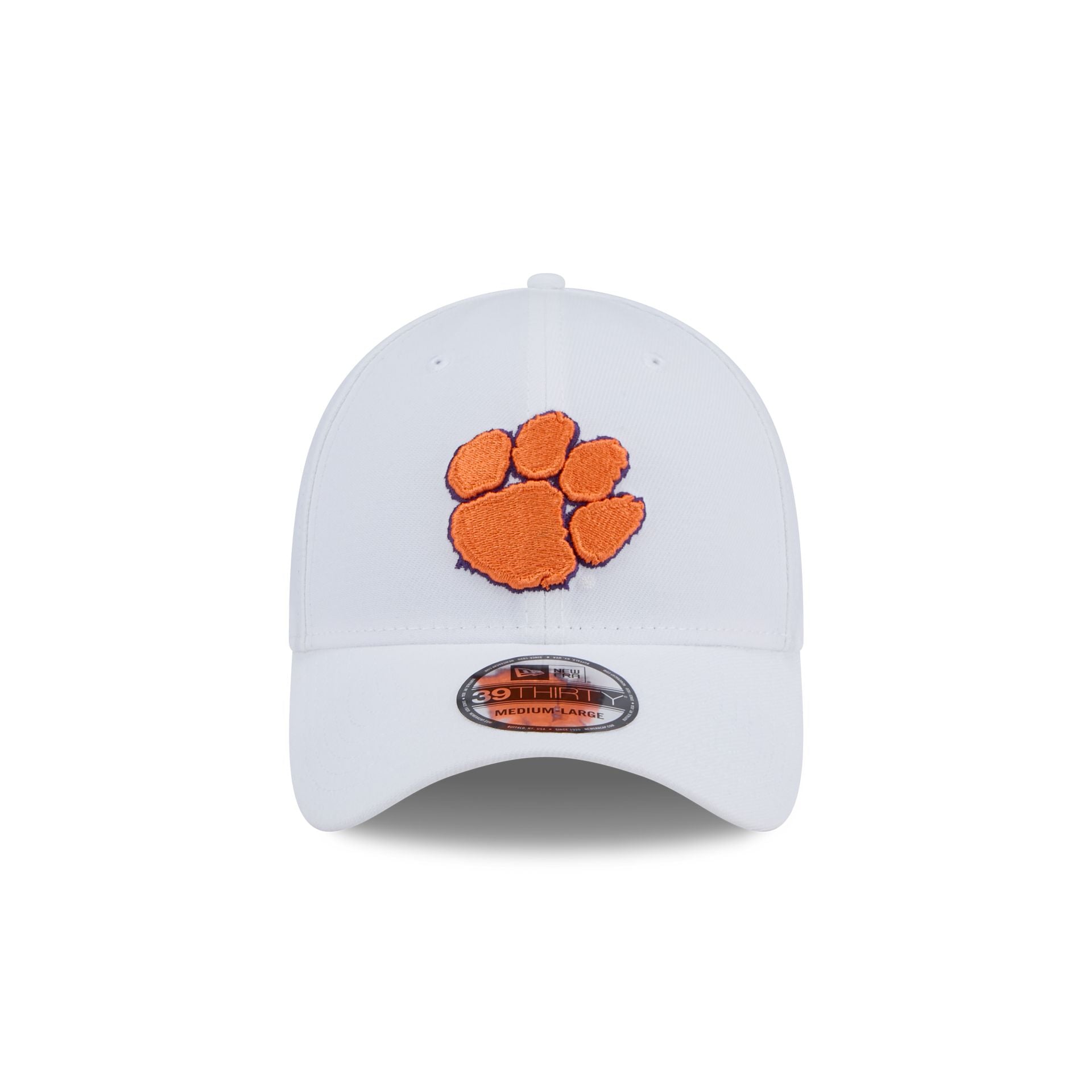 Clemson Tigers Chrome 39THIRTY Stretch Fit Hat - Image 2
