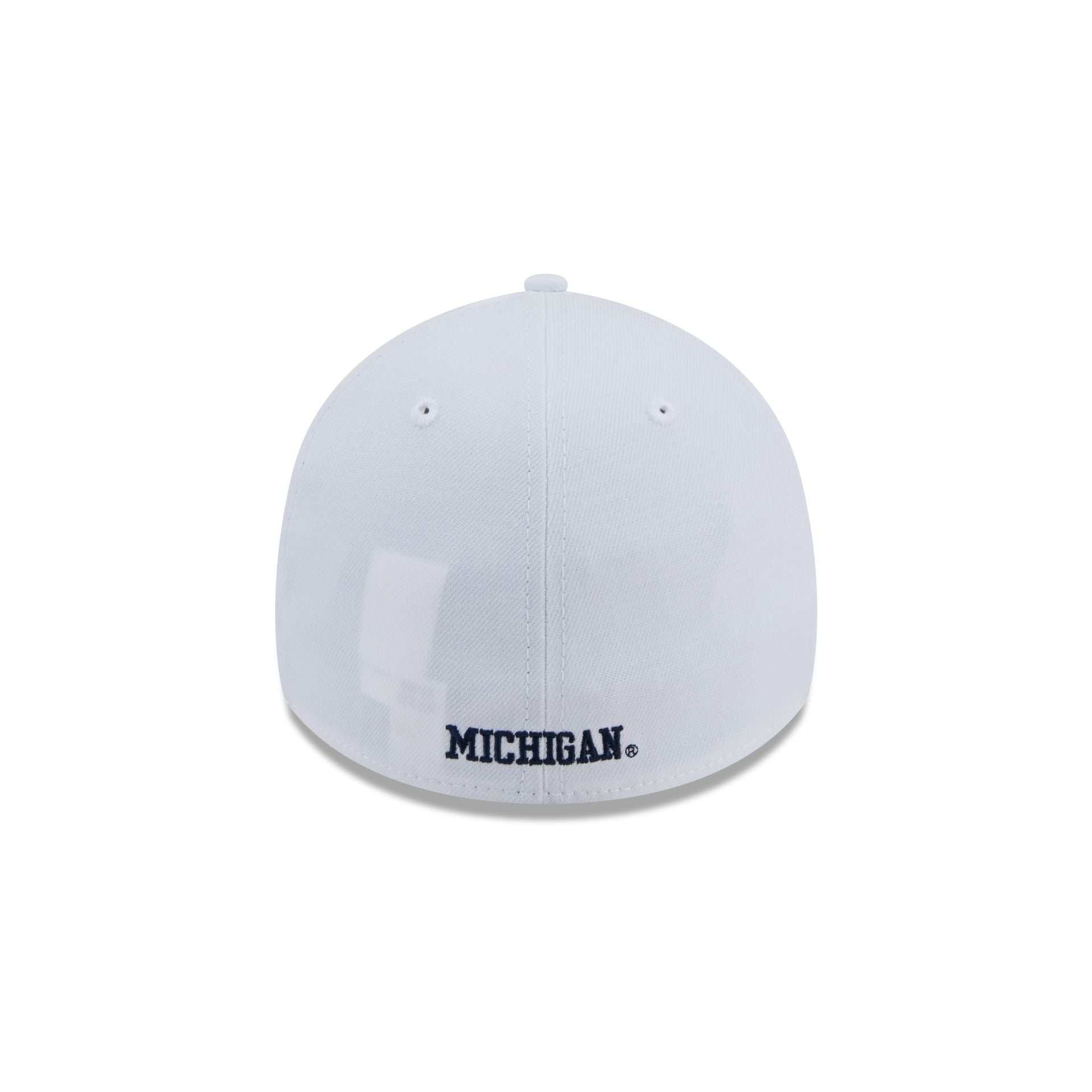 Michigan Wolverines Chrome 39THIRTY Stretch Fit Hat - Image 6