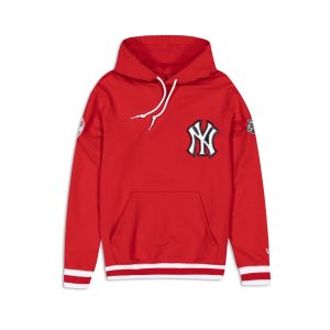New York Yankees Logo Select Color Flip Red Hoodie