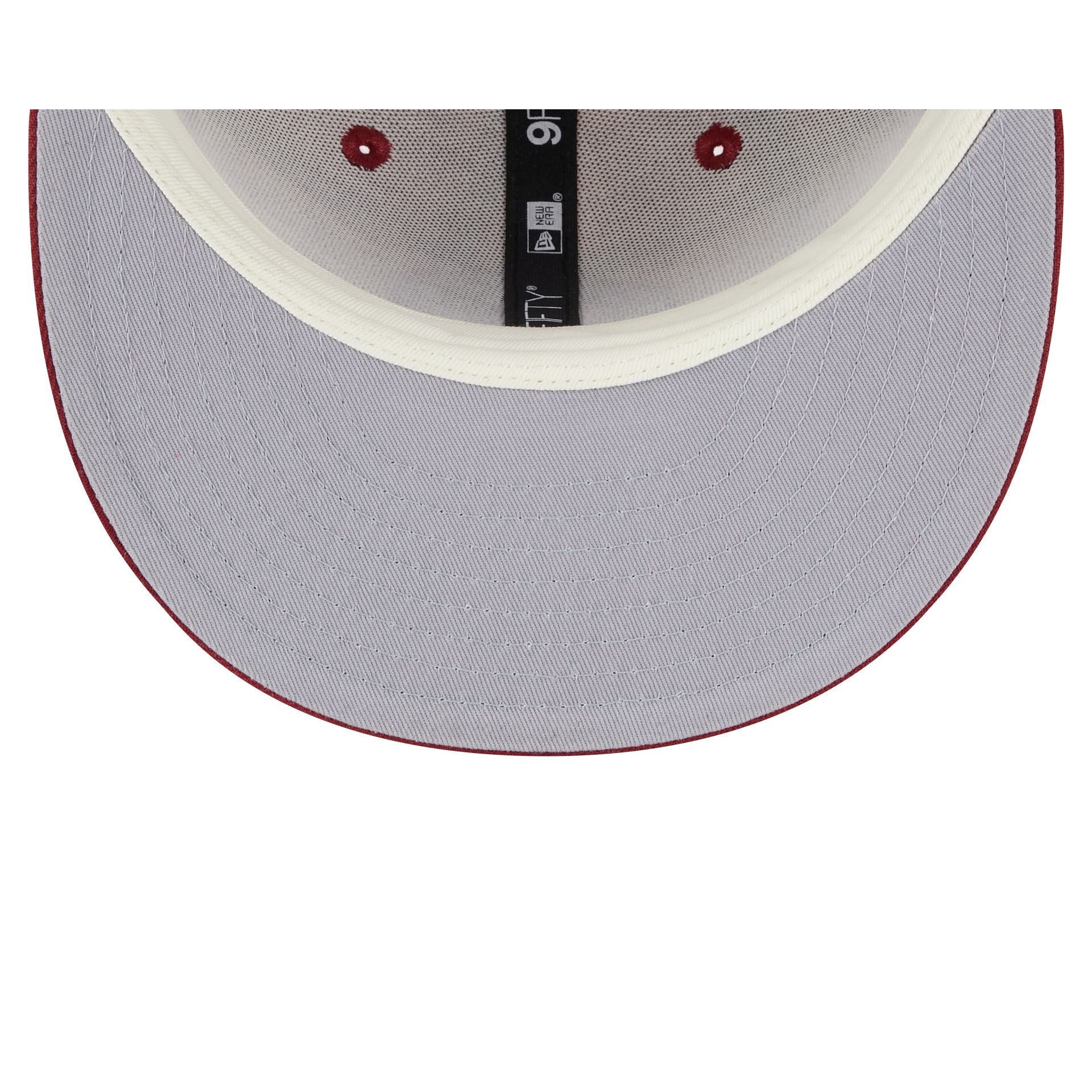 Alabama Crimson Tide Plaid 9FIFTY Snapback Hat - Image 8