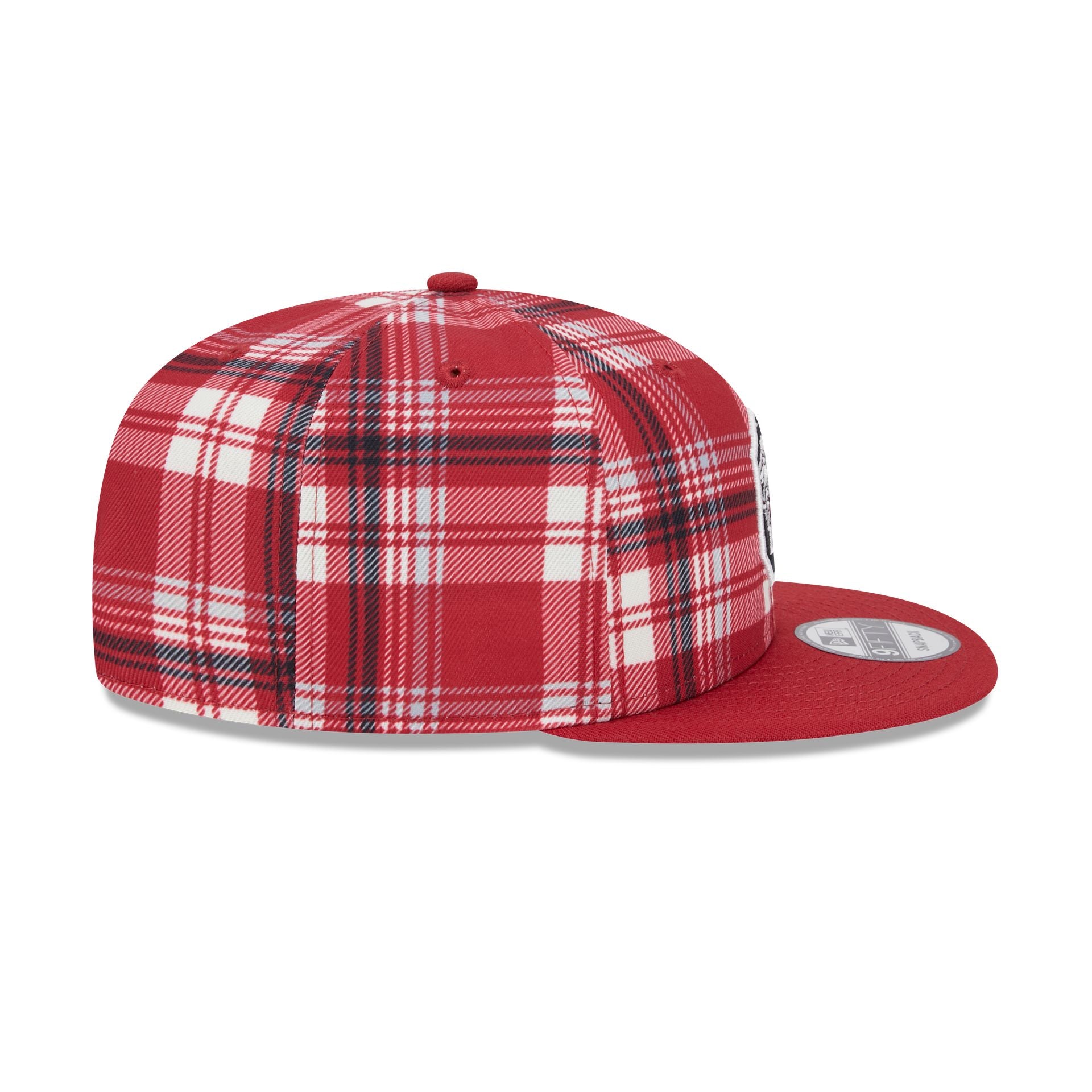 South Carolina Gamecocks Plaid 9FIFTY Snapback Hat - Image 5