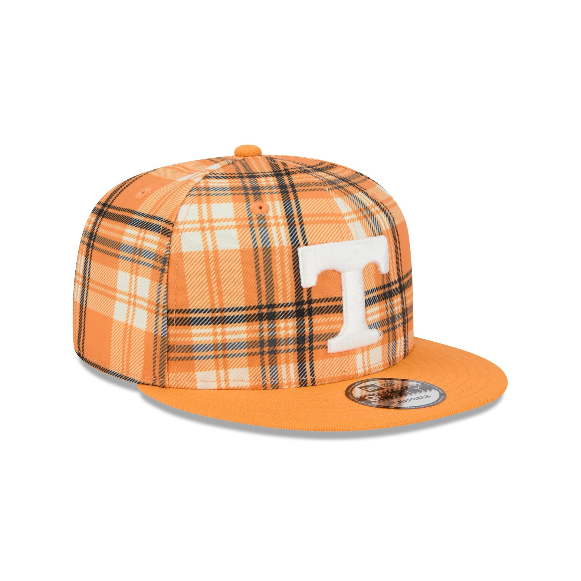 Tennessee Volunteers Plaid 9FIFTY Snapback Hat - Image 3