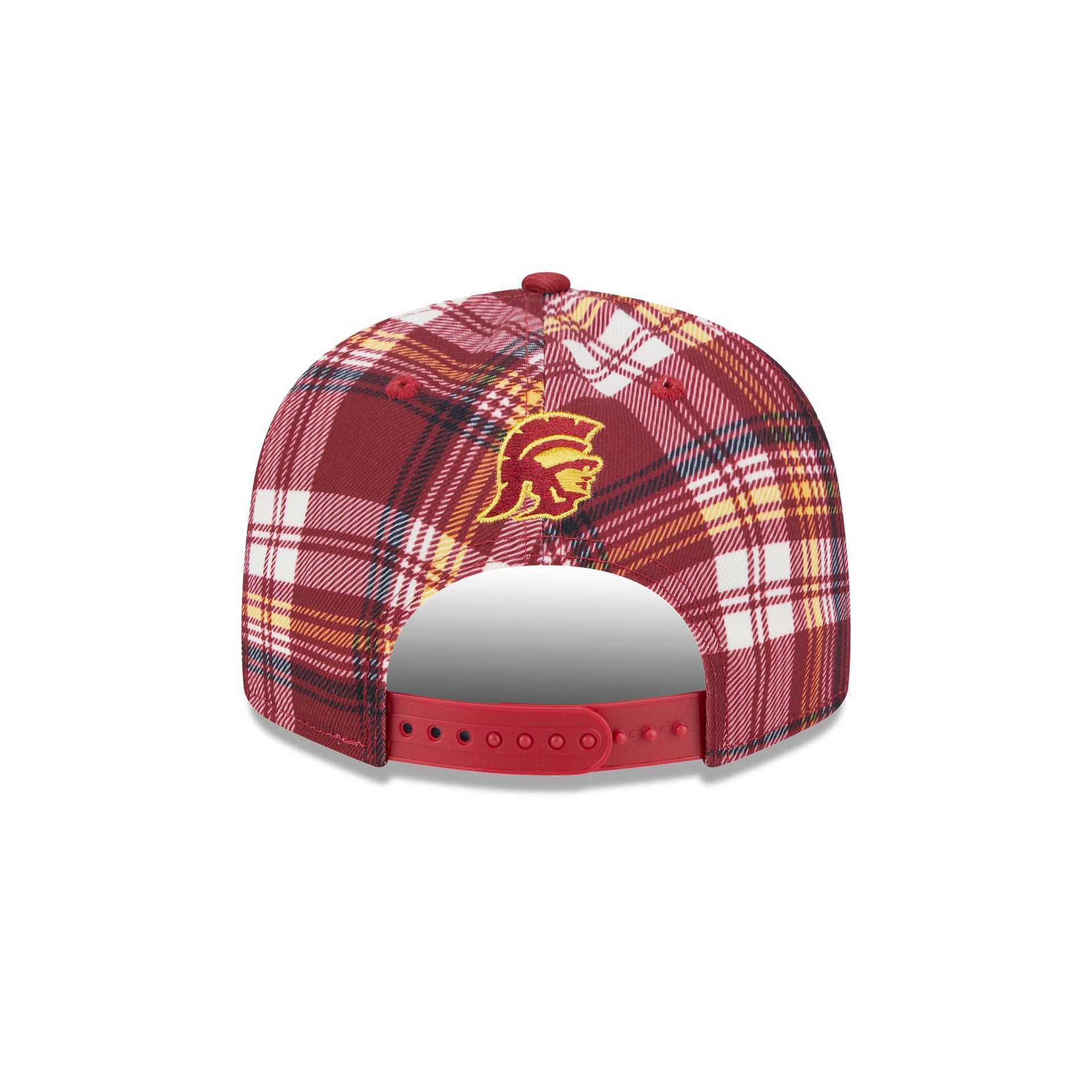USC Trojans Plaid 9FIFTY Snapback Hat - Image 6