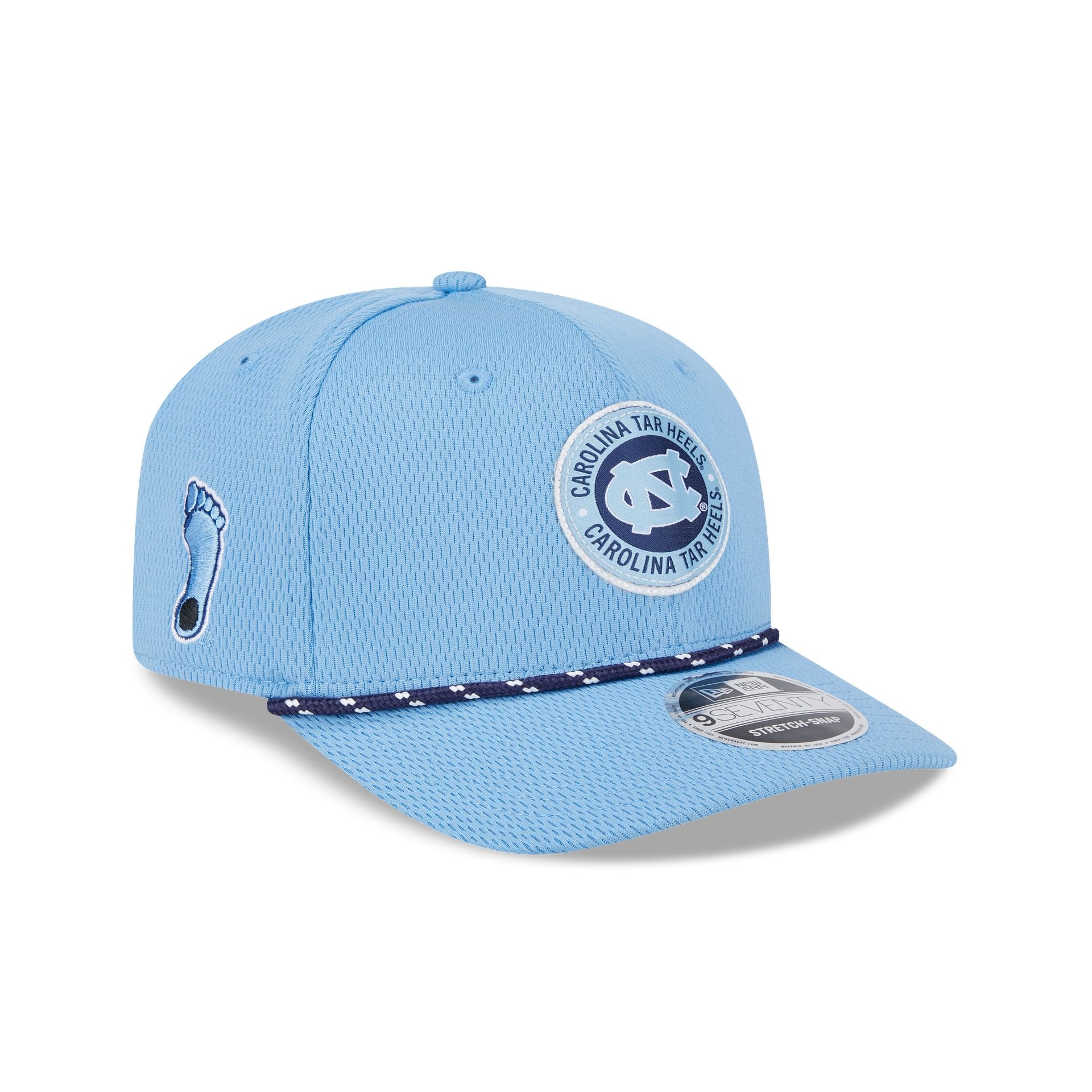 North Carolina University Tar Heels 9SEVENTY Stretch-Snap Hat - Image 3