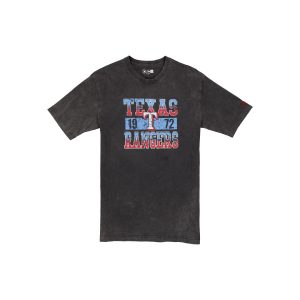 Texas Rangers Oversized Washed Black T-Shirt