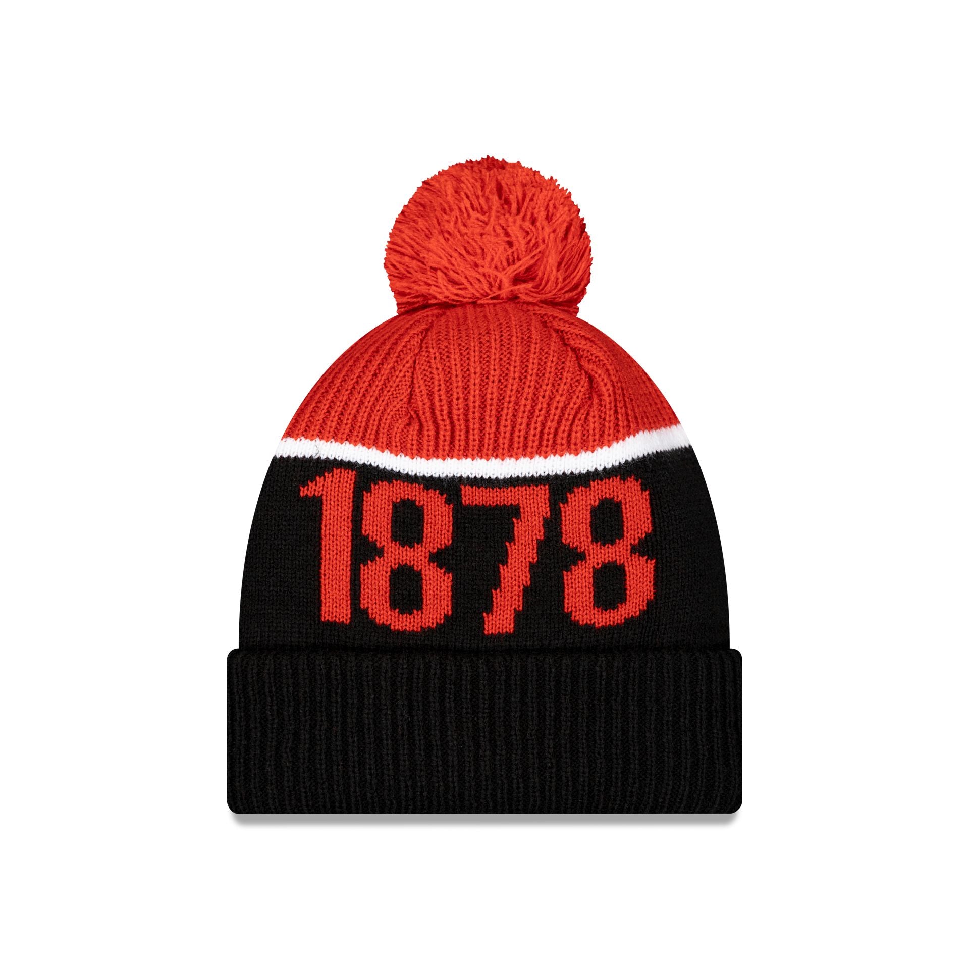 Manchester United Sport Black Pom Knit Hat - Image 2