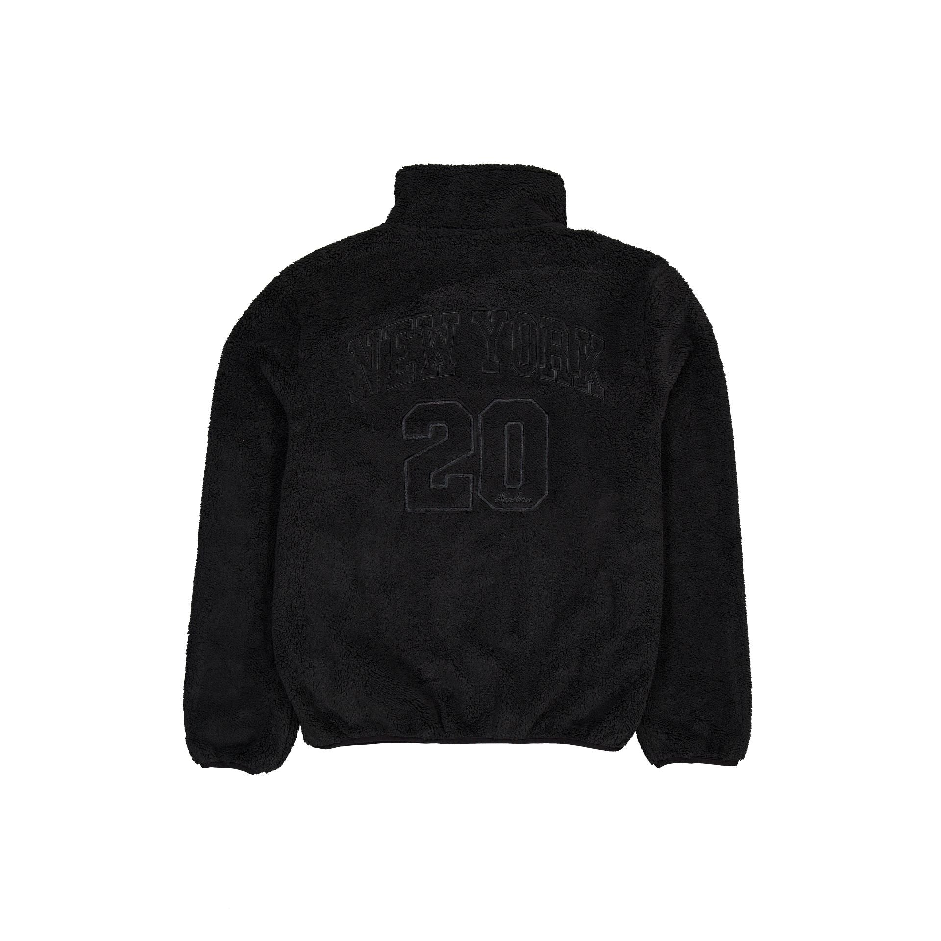 New Era Black Sherpa Jacket - Image 3