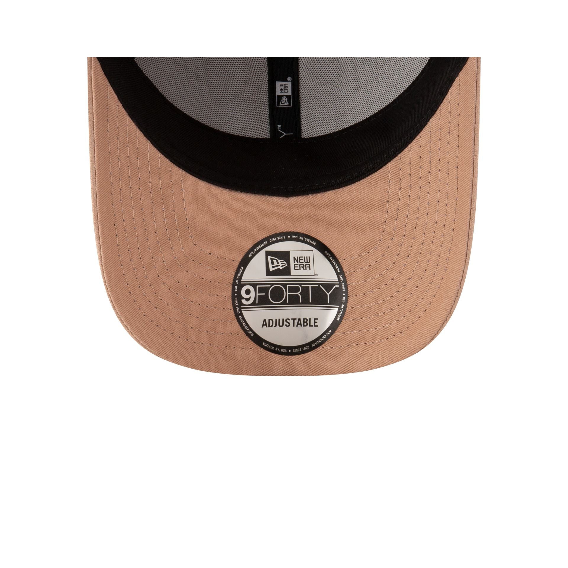 Oracle Red Bull Racing Faux Suede Khaki 9FORTY Adjustable Hat - Image 7