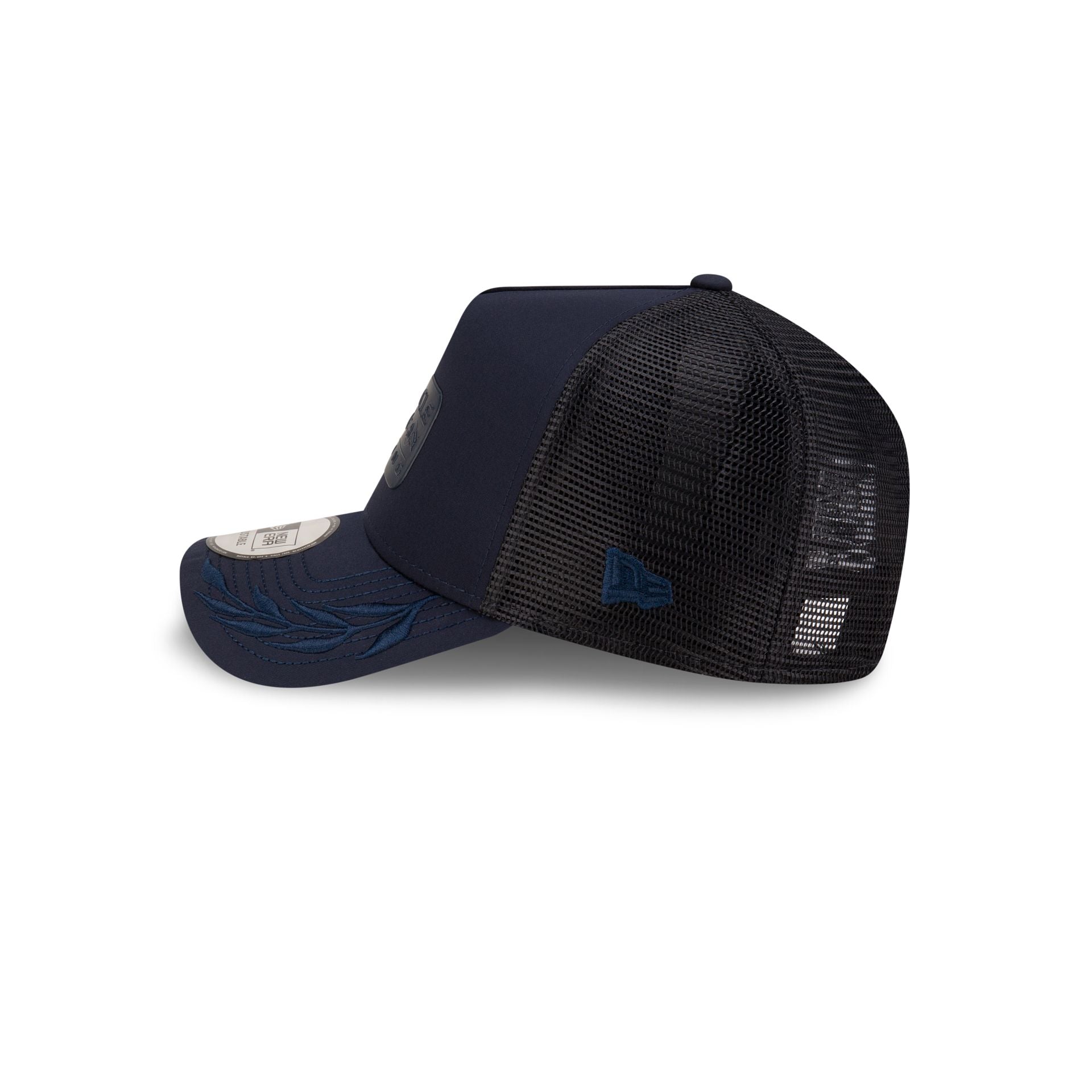 Oracle Red Bull Racing Tonal Navy 9FORTY A-Frame Trucker Hat - Image 4