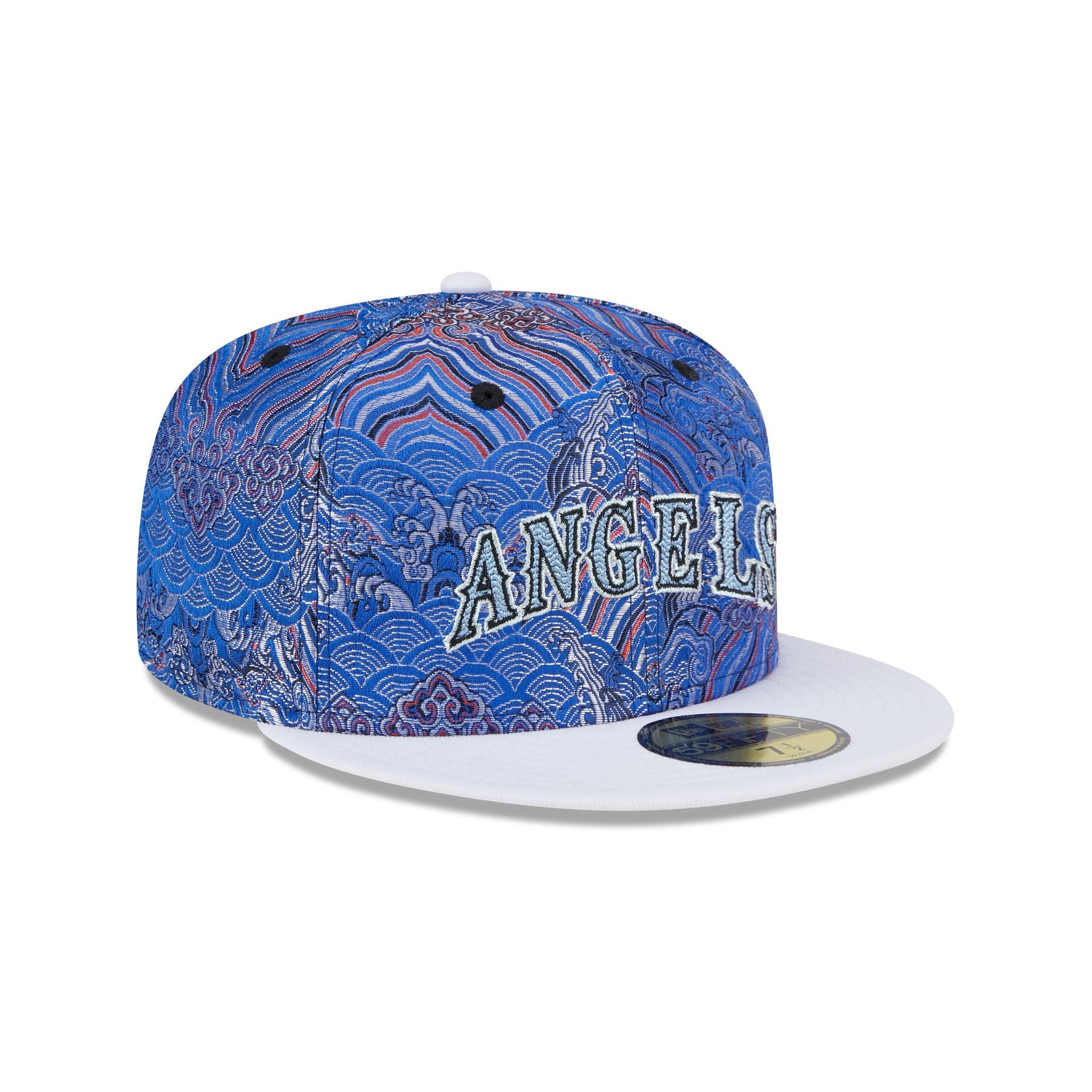 Los Angeles Angels Wave Fill 59FIFTY Fitted Hat - Image 3
