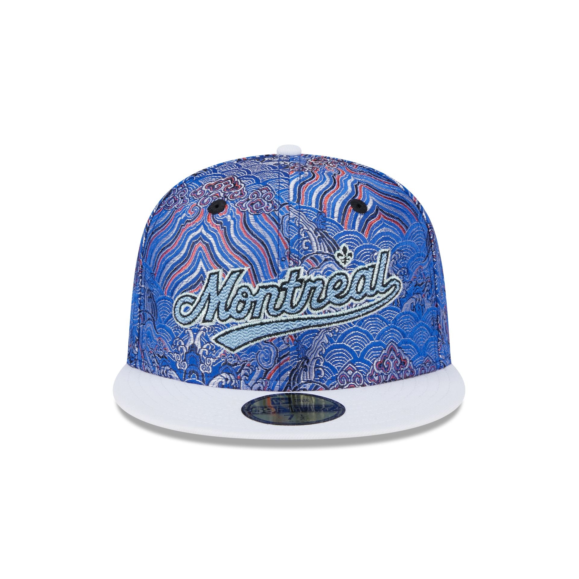 Montreal Expos Wave Fill 59FIFTY Fitted Hat - Image 2